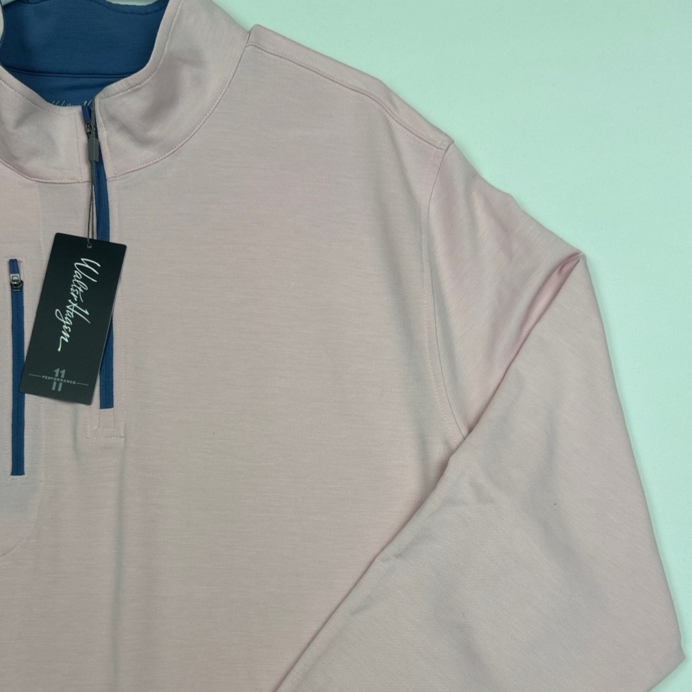 Walter Hagen Light Pink Quarter-Zip Pullover XXL NWT! - Picture 4 of 6